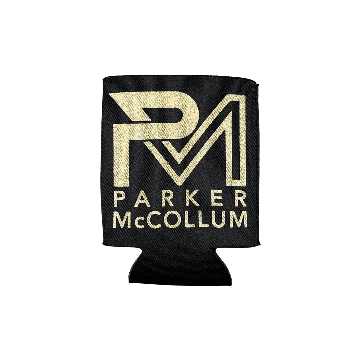 Gold Logo Koozie