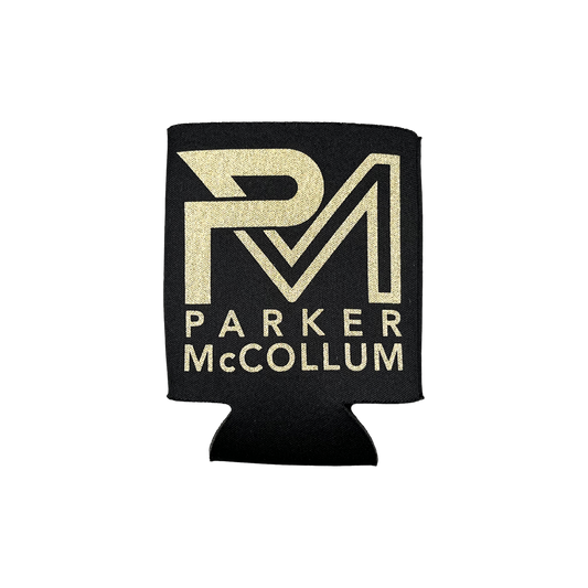 Gold Logo Koozie